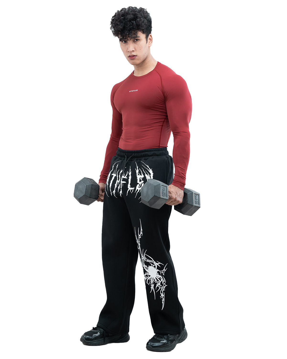 Affordable Men Athflex Men's Full sleeve Ace Compression T-Shirt - Ultra Stretch,premium Nylon S