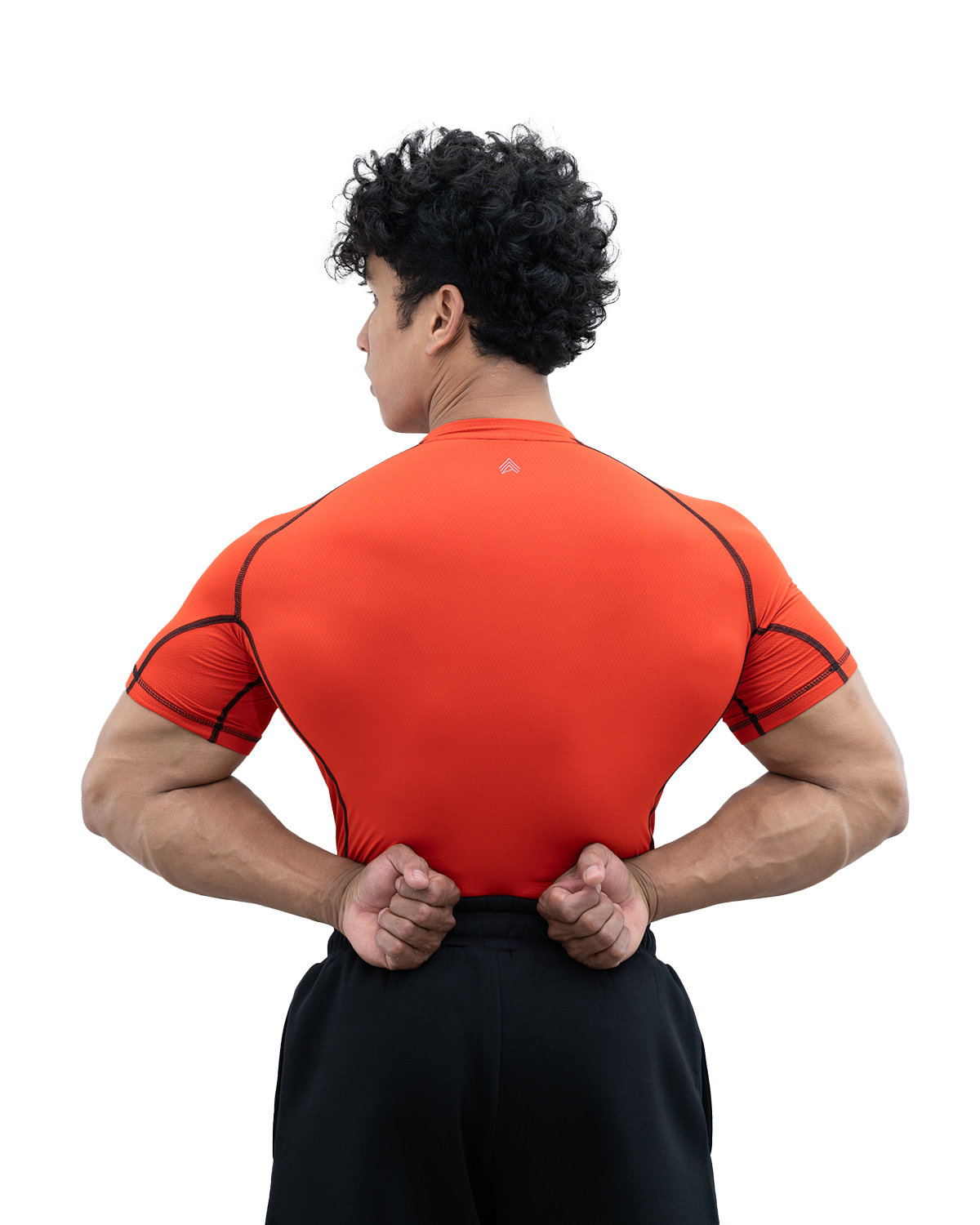 Sophisticated Men Athflex Men’s Muscle Fit Half Sleeve Textured Compression T-Shirt – Quick Dry,