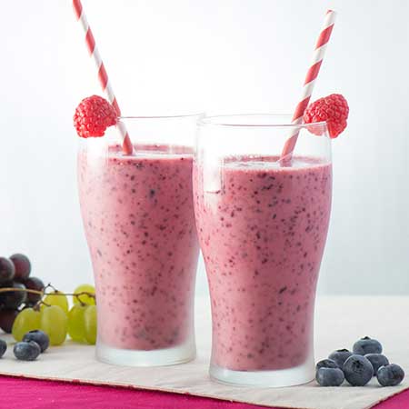 Grapes Milkshake