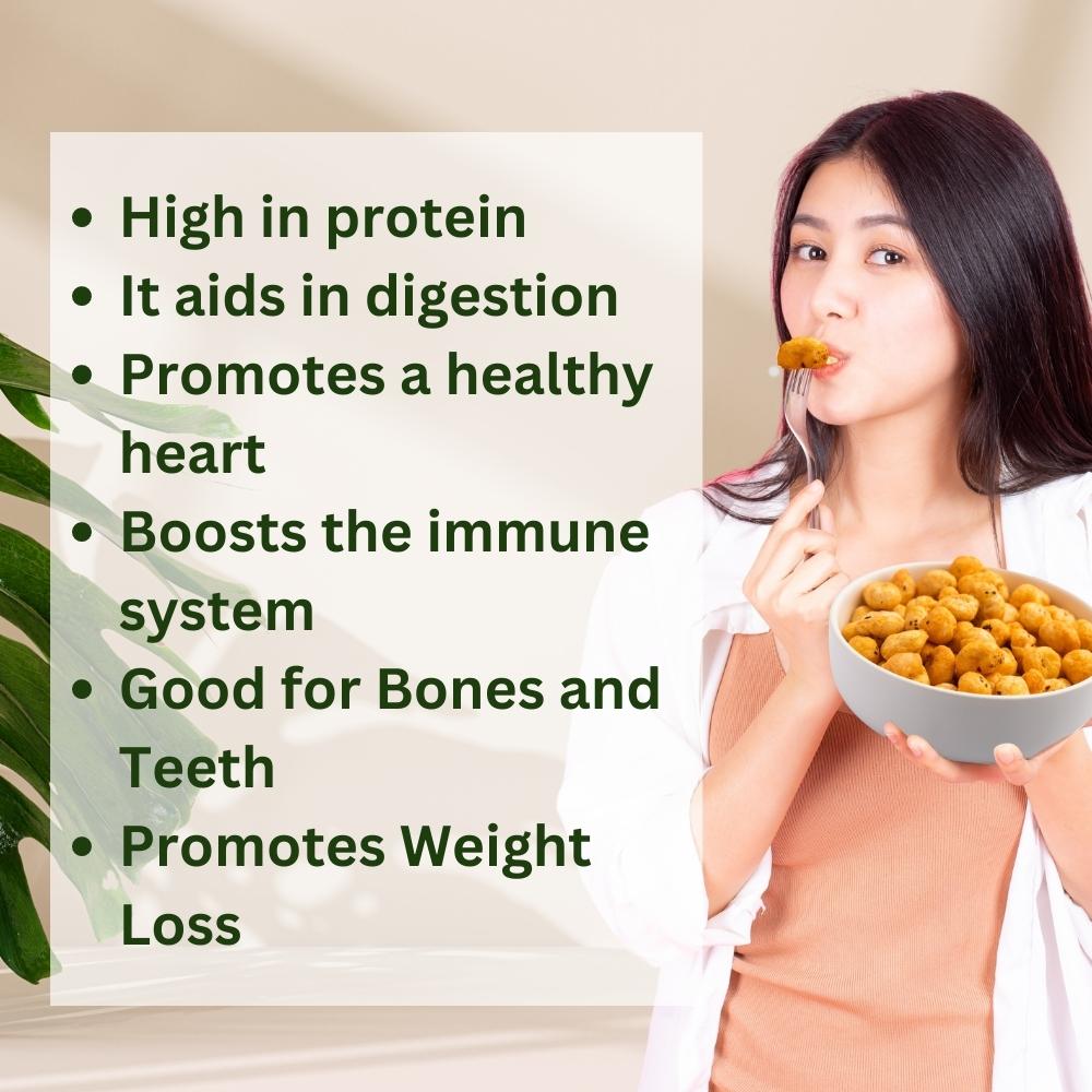 Healthy Master Makhana Combo (Makhana Periperi, Makhana Cream And Onion, Makhana Pudina, Makhana Herbs), 80 gm Each - Pack 4