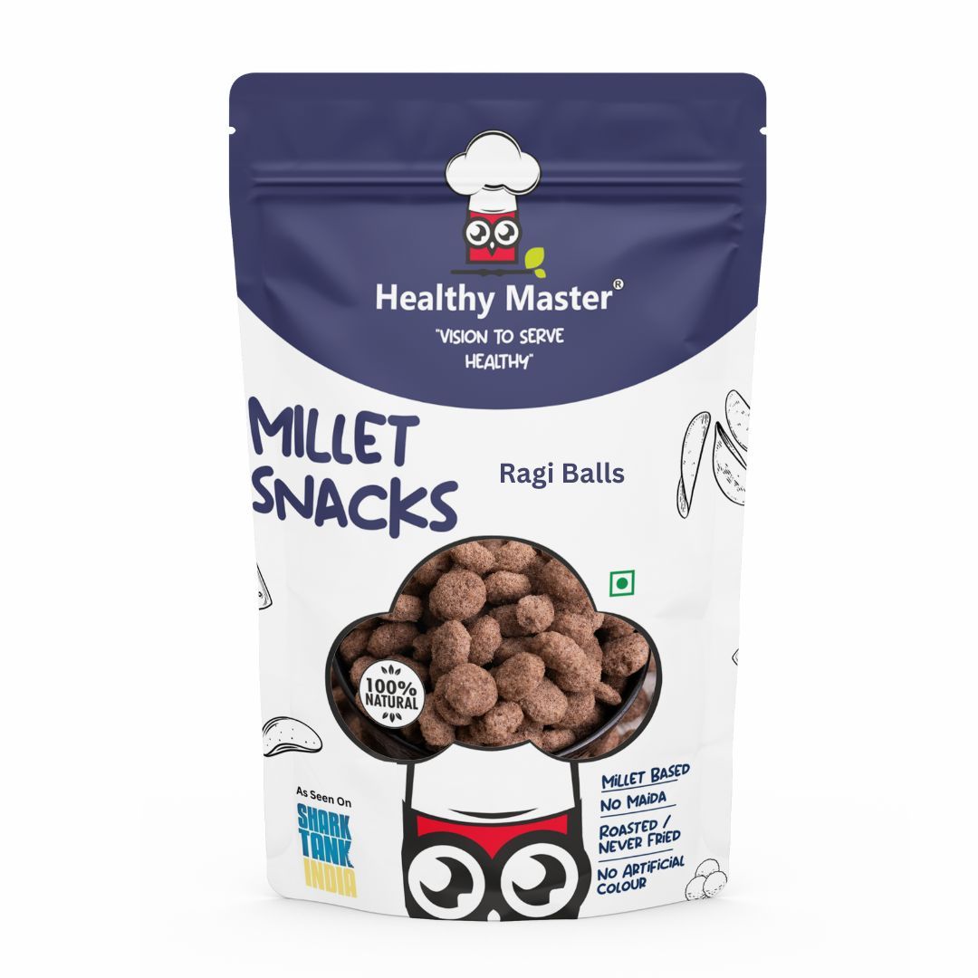 Healthy Master Millet Ragi Balls, 150 gm