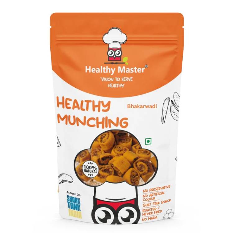 Healthy Master Crispy And Tasty Baked Bhakarwadi, 500 gm