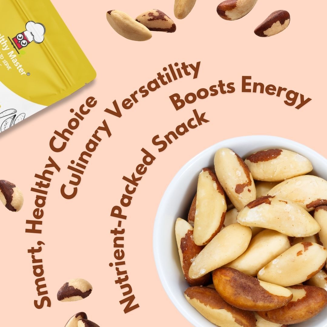 Healthy Master Exotic Brazil Nuts, 1 Kg