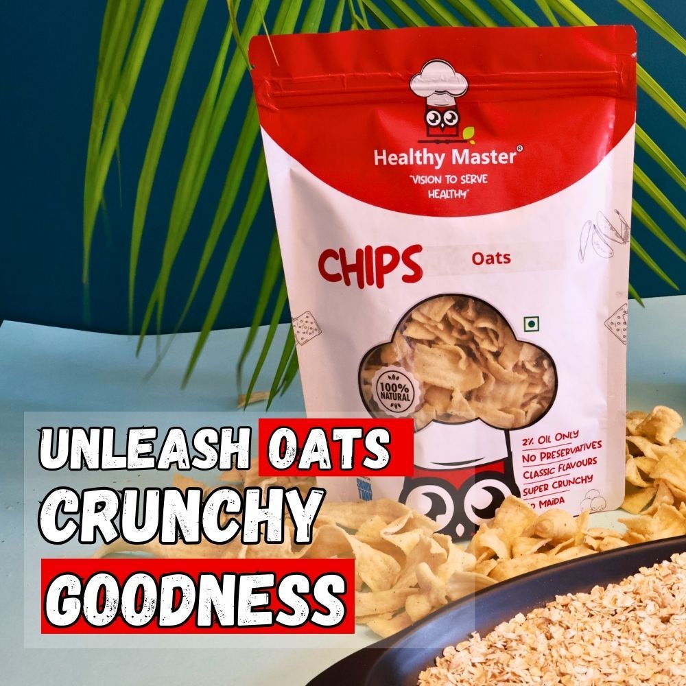 Healthy Master Roasted Cream And Onion Makhana (Fox Nuts), 120 gm Each - Pack of 2