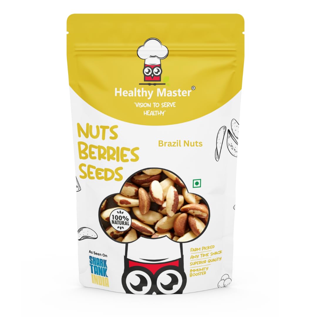 Healthy Master Exotic Brazil Nuts, 500 gm