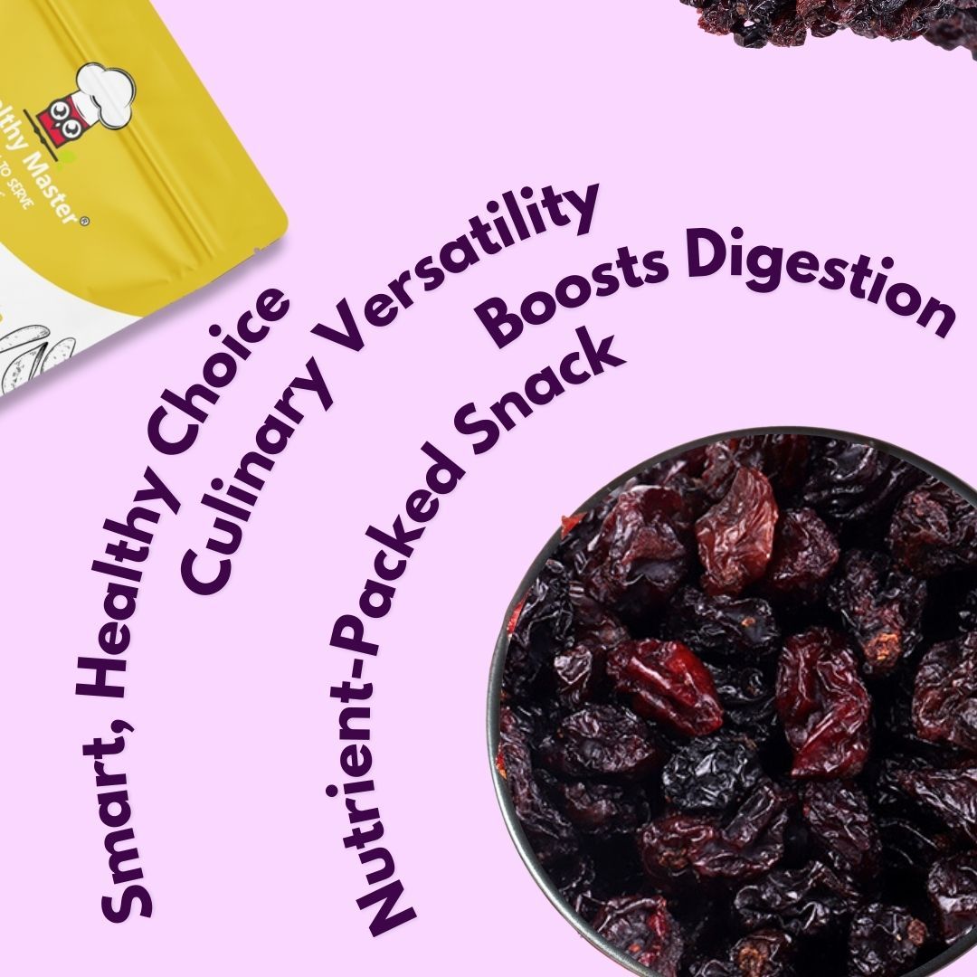 Healthy Master Naturally Dried Black Berry, 500 gm