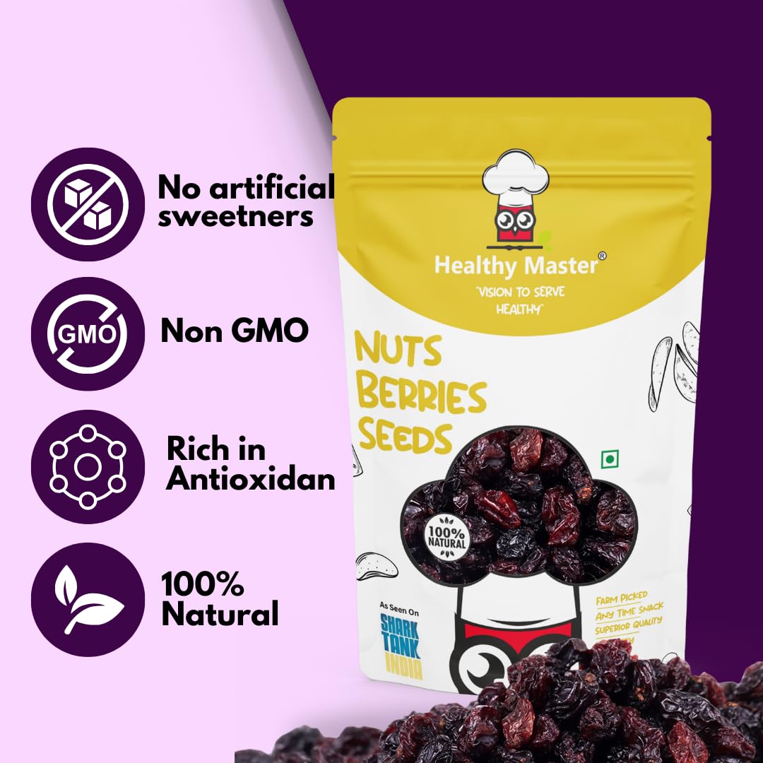 Healthy Master Naturally Dried Black Berry, 1 Kg