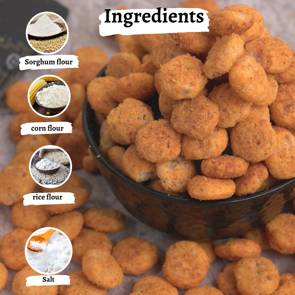 Healthy Master Parent Millet Balls Peri Peri Flavour, 150 gm