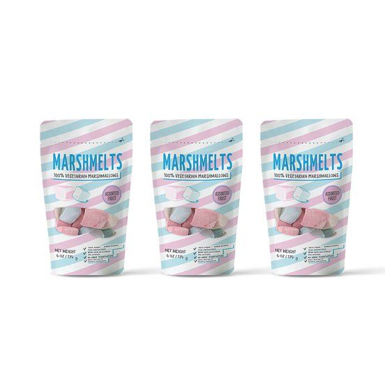 Marshmelts Assorted Fruit Flavor, 175 gm - Pack of 3