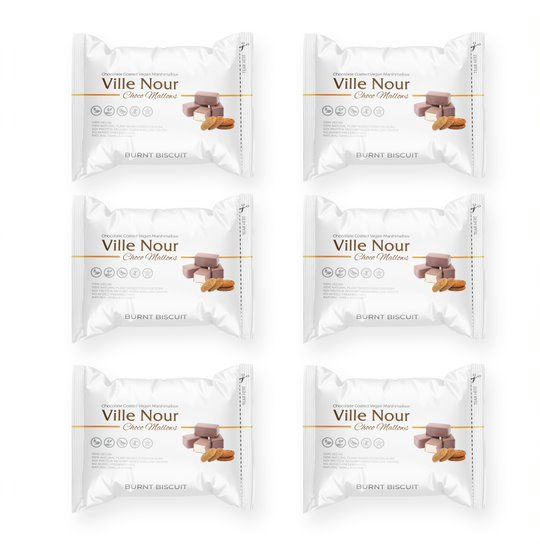 Ville Nour Chocomallows Burnt Biscuit - Pack of 6