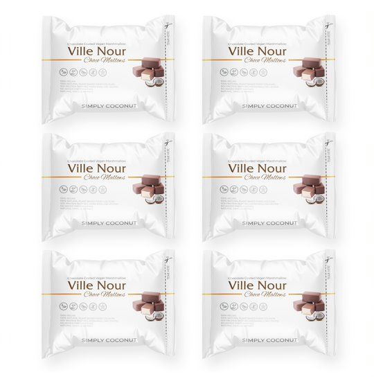Ville Nour Chocomallows Simply Coconut - Pack of 6