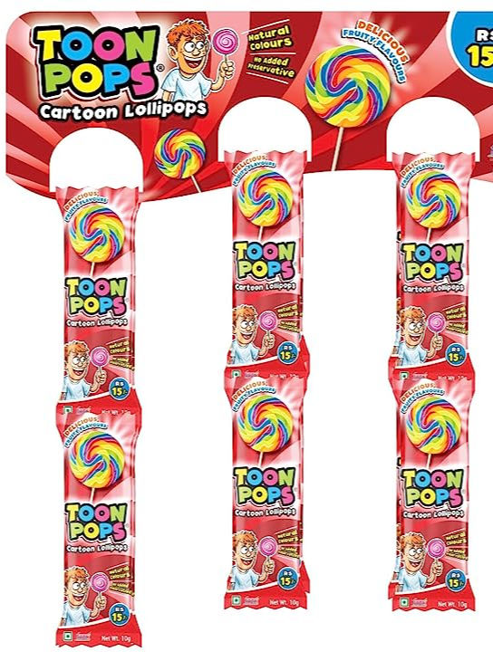 TOONPOPS 1.5" Round, 10 gm - Pack of 12