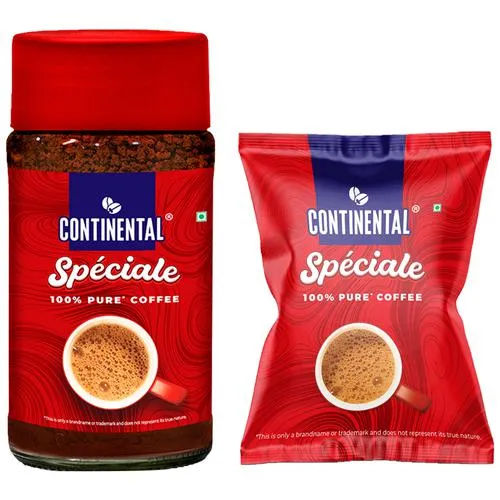 Continental Speciale Pure Coffee, 50 gm Free 25 gm Continental Speciale Pure Coffee, 50 gm Free 25 gm