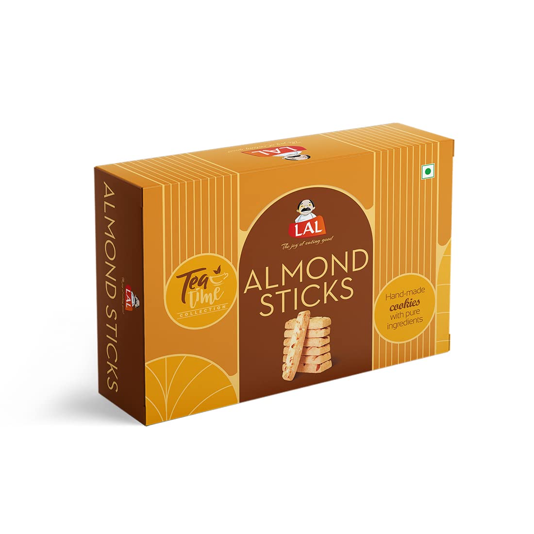 Lal Sweets Almond Sticks Cookies, 400 gm