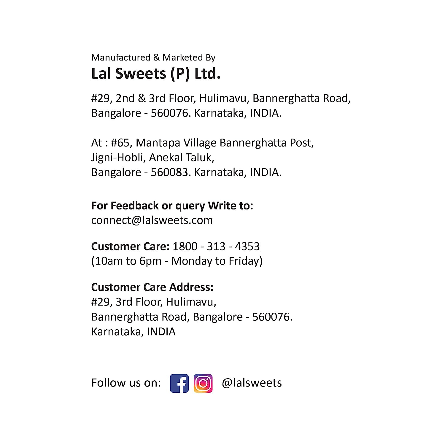 Lal Sweets Mathura Peda, 400 gm