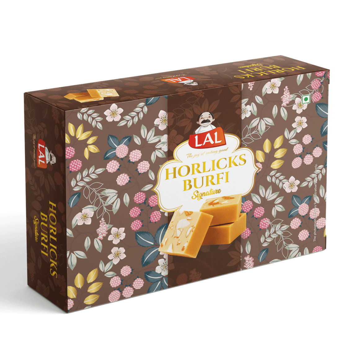 Lal Sweets Horlicks Burfi, 400 gm