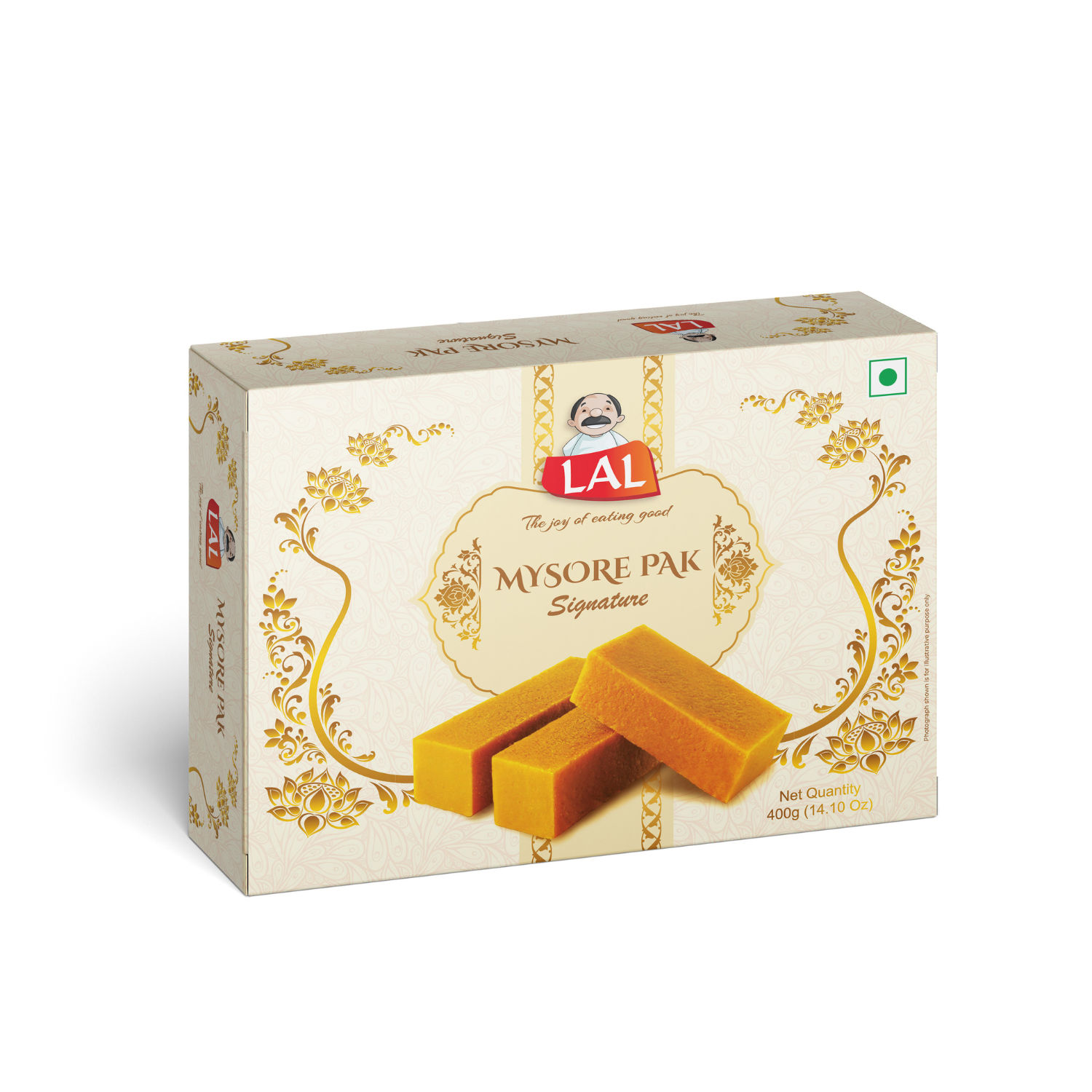 Lal Sweets Mysore Pak Signature, 400 gm