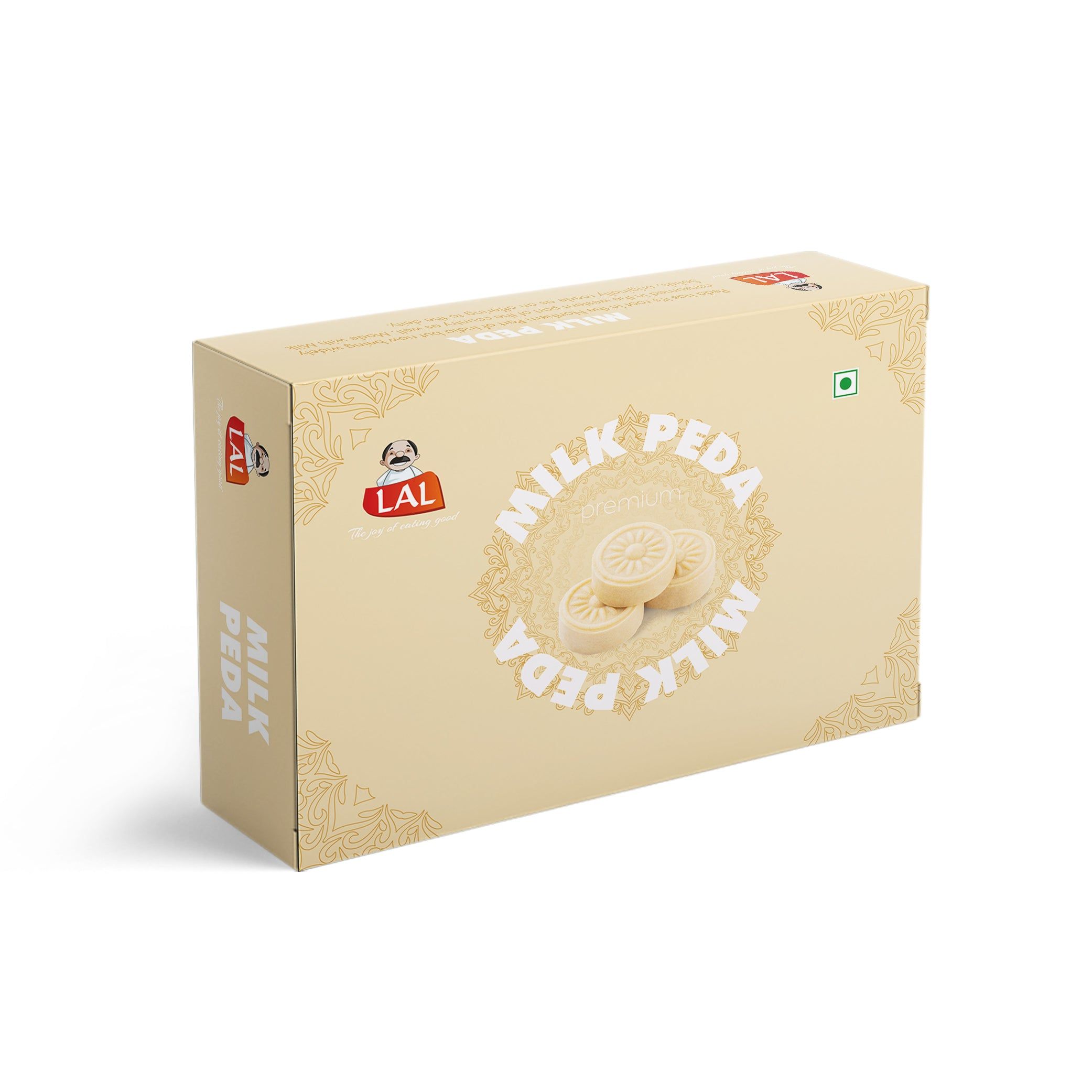 Lal Sweets Milk Peda, 400 gm