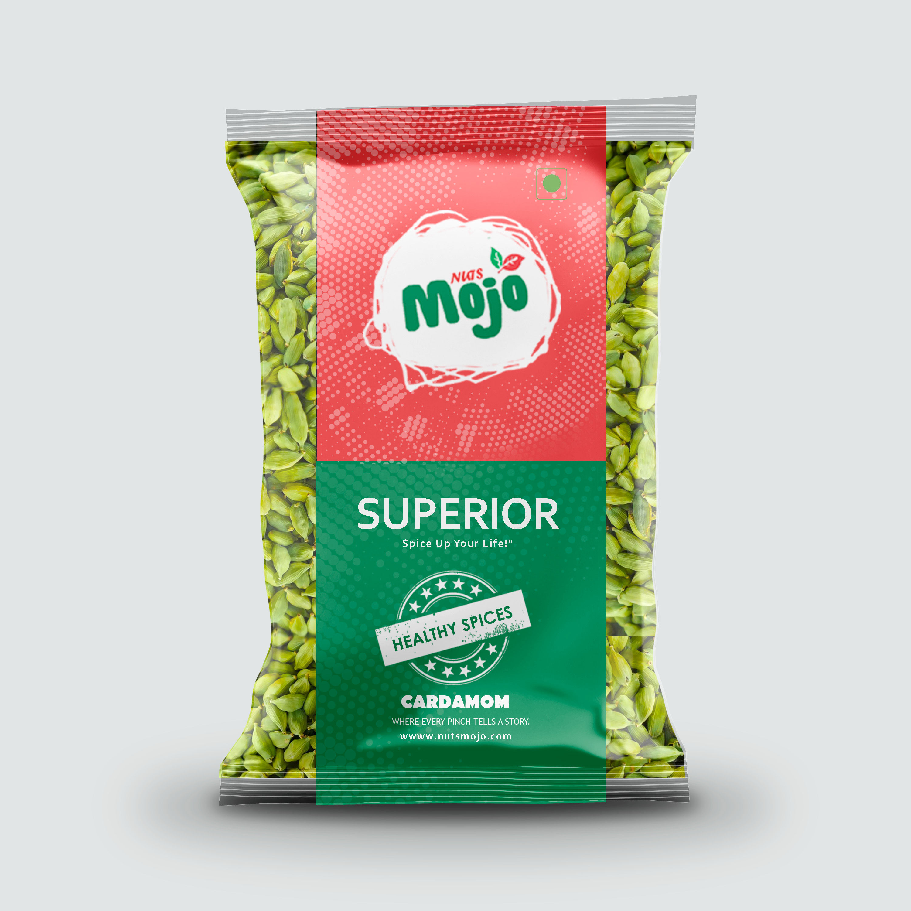 Nutsmojo Cardamom Bold, 500 grams