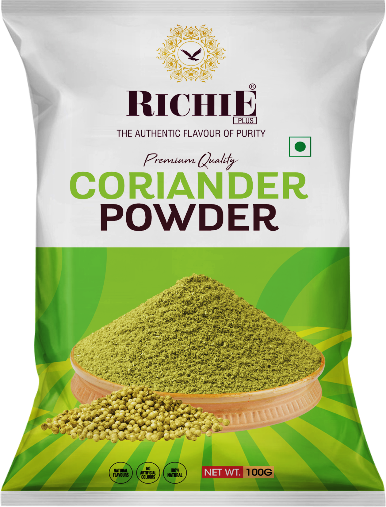 Richie Coriander Powder, 100 gm