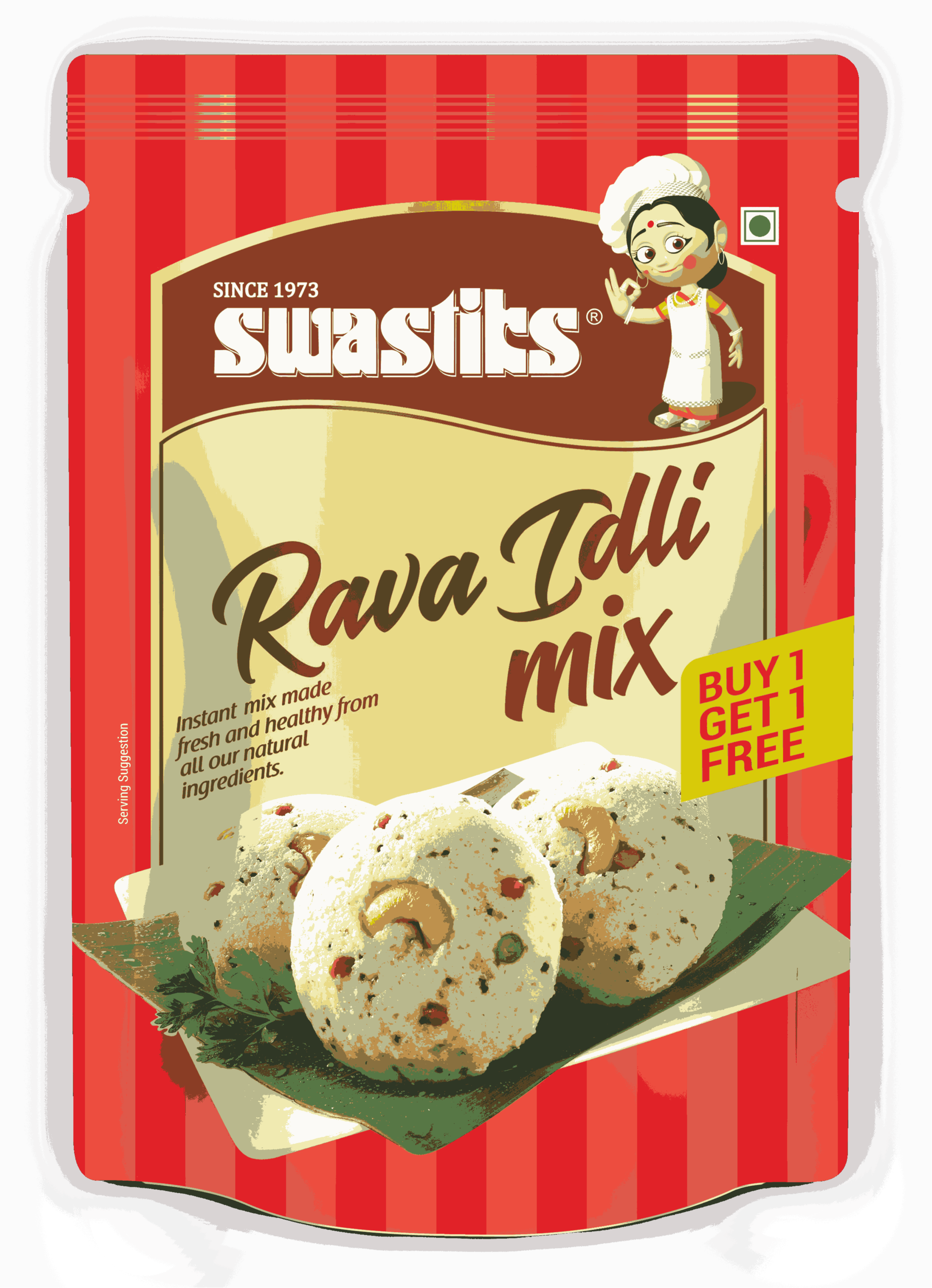 Swastiks Rava Idli 500g | Pack of 2