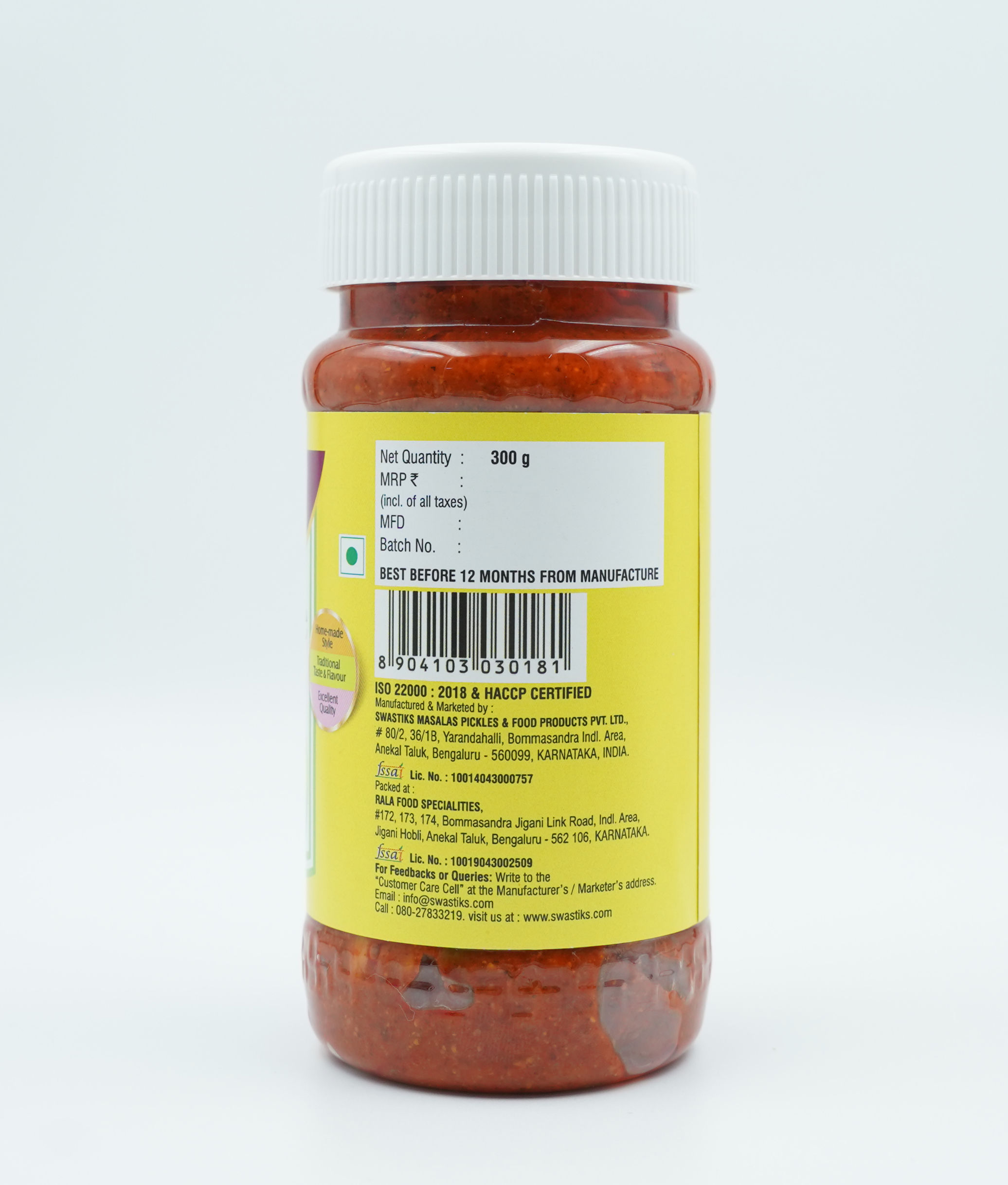 Swastiks Mango Avakaya Pickle 300g | Aam ka achar 