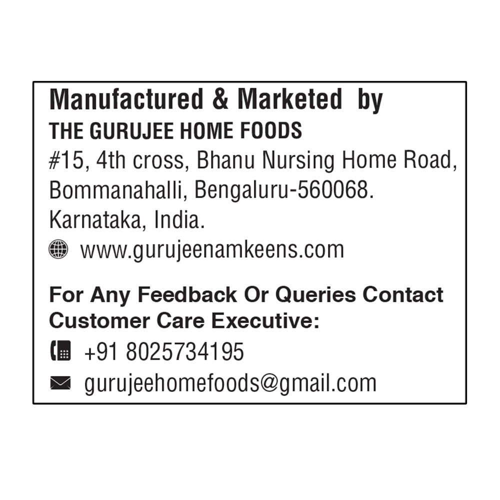 Gurujee Gurujee Namkeen Rice Stick Muruku, 150 gm | Martpe