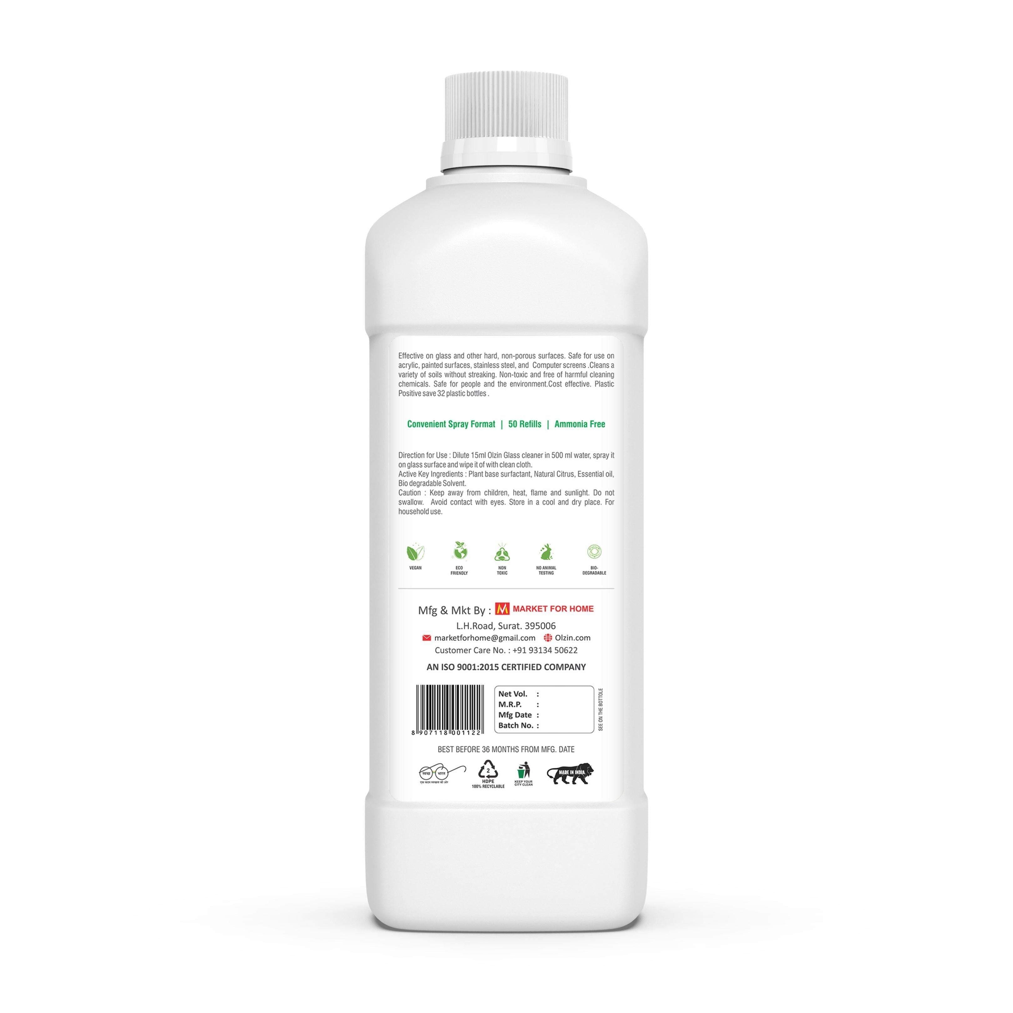 Olzin Glass Cleaner, 100 ml