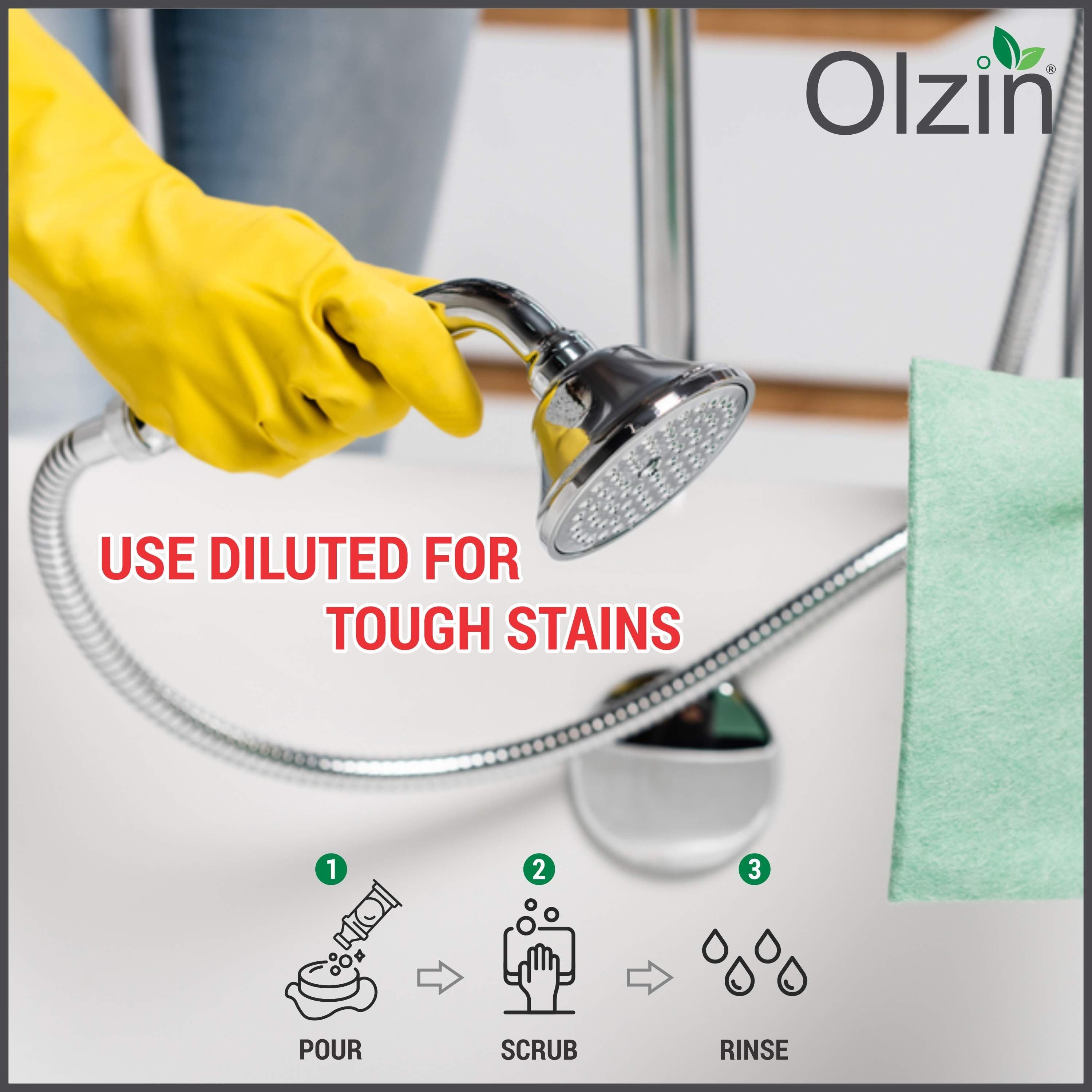 Olzin Bathroom Cleaner, 500 ml