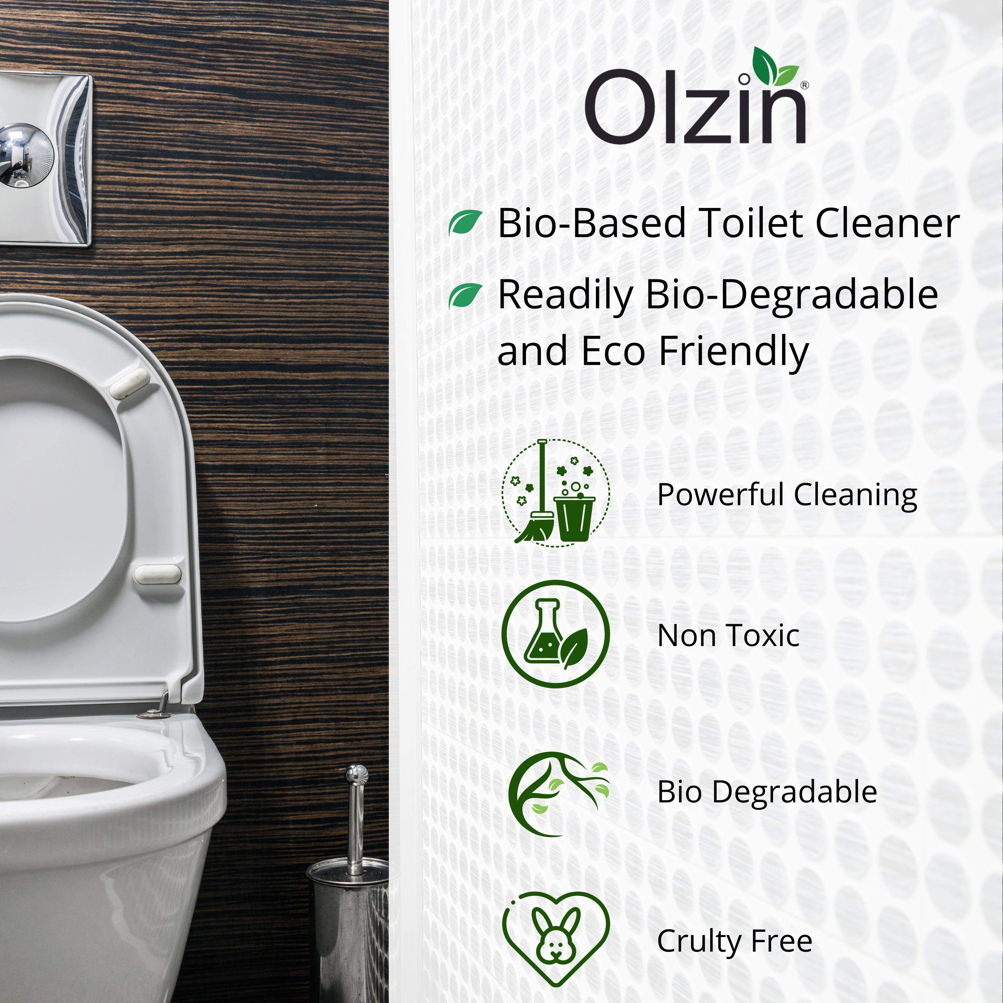 Olzin Toilet Cleaner, 100 ml
