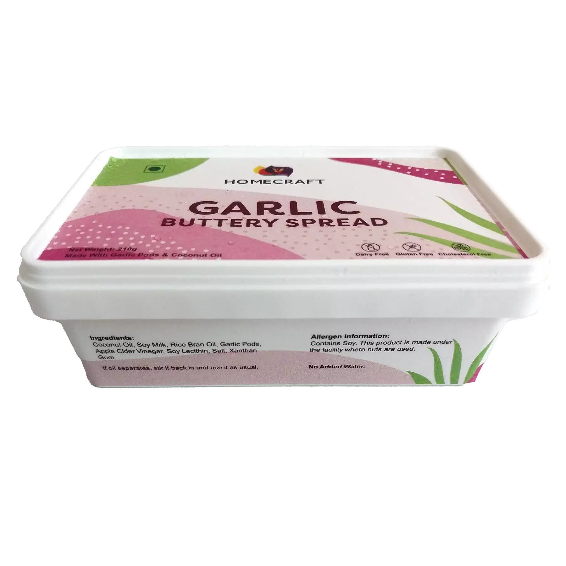 Homecraft Garlic Buttery Spread, 210 gm