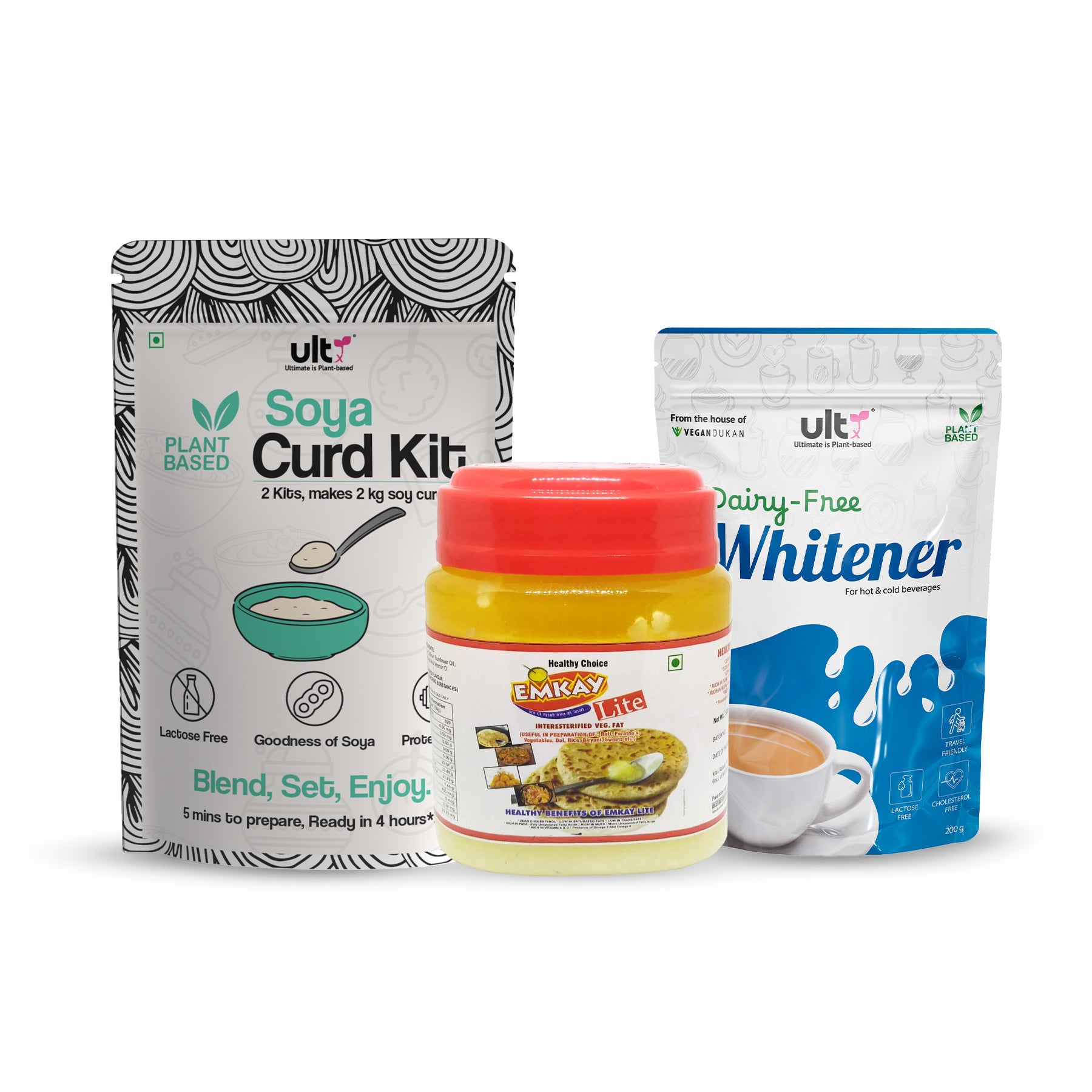 Plant Based Dairy Essential Combo